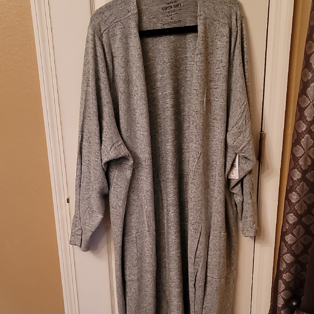 Torrid Light Gray Women's Cardigan